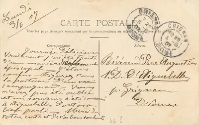 Abbatia Grâce-Dieu — Sala Kapituły — Wydawca: Dupont — Rewers