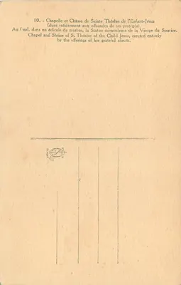 Kapelle en Kist van Sint Therese van het Kind Jezus — gebouw van marmer — Deposito — Achterkant