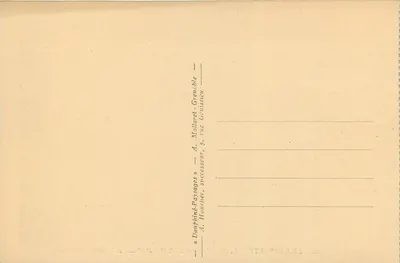 Dauphiné - LE LAUTARET - O Chalet-Hotel P.-L.M. (2108 m.) e a Meije (3987 m.) — Verso