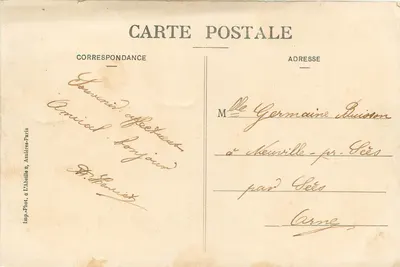 Saint-Germain-en-Laye - Parter - Północna fasada zamku — L'Annières, n°32 — Rewers