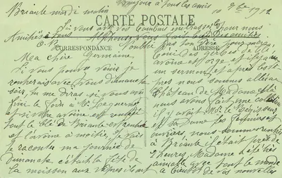 Lonray — O Castelo e os Fossos — LL. — Verso