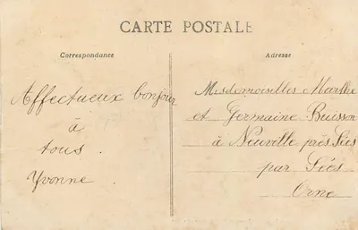 Sées (Orne) - La Catedral — E. Pasquis, fotógrafo-editor, n° 2060 — Reverso