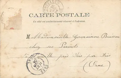 Le Mans — Catedral. Ábside — J. Bouvenez, Le Mans, n°1 — Reverso