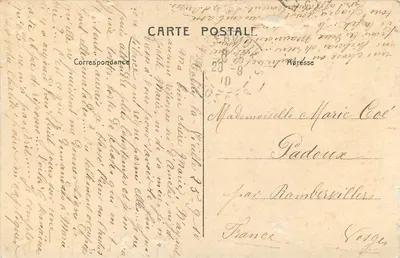 Habay-la-Neuve — Cachoeira de Bologna. — Editor: Marusian (nº 11718) — Verso