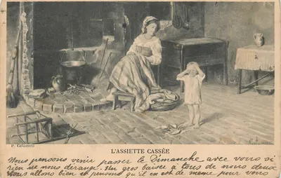L'ASSIETTE CASSÉE — P. Cetommi