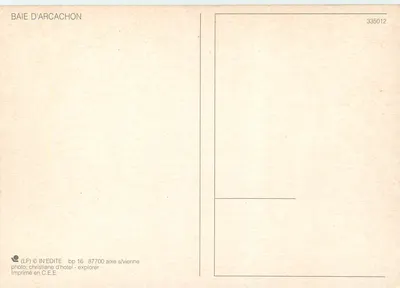 Zatoka Arcachon — dom na pilotach na zachodzie — IN'EDITÉE — Rewers
