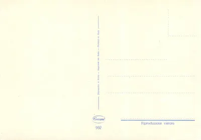 Jezioro Serre-Ponçon — góry na tle — Ceccami 992 — Rewers