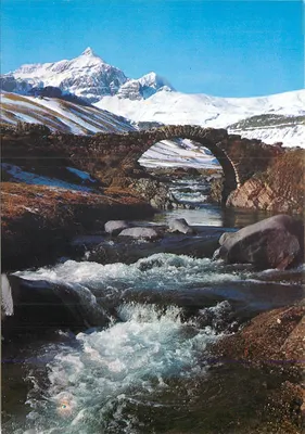 Pirineus Aragonês — Río Ezcarra ao pé do Pico Anayet — Foto Peñarroya - Jaca