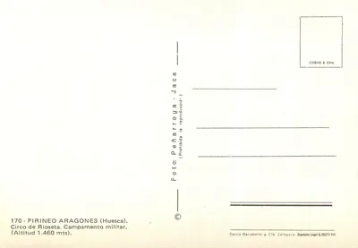 Circo de Rioseta — Pirineus Aragoneses — Garcia Garriabella y Cía. — Verso