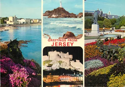 SAUDAÇÕES DE JERSEY — Farol de Corbière, Parque Howard Davis, Castelo de Mont Orgueil — Dennis Productions