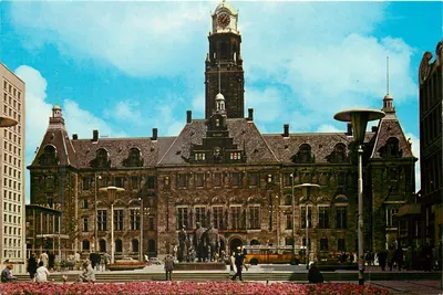 Rotterdam / Holanda — Stadhuis — editor euro color cards, n° e.c.c. 904