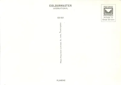 White Horse Close, Royal Mile, Edinburgh — widok ulicy — Colourmaster International, seria EDI 951 — Rewers