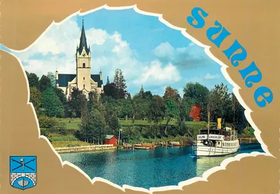 SUNNE — Igreja e navio SELMA LAGERLÖF — Hedricco AB