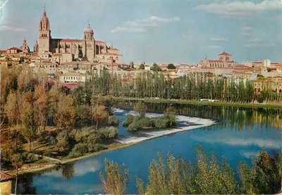Salamanca — Vista parcial — Fournier - Vitoria, série VI.90, 1964