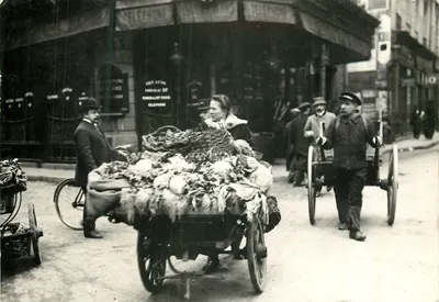 Abastecimento em Paris — 1900 — Éditions J. Jaurès