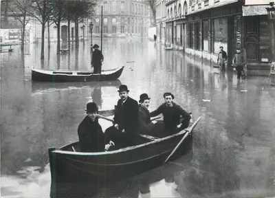 Paris 1900 — Inundações de 1910 — Edições Chantala