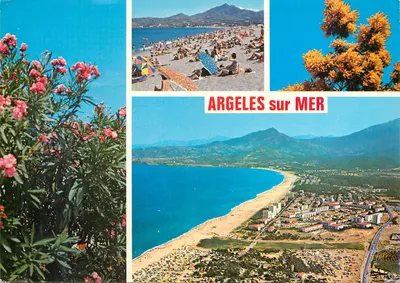 Argeles-sur-Mer — vista panorâmica — Edições S. Audumares, n° 4997