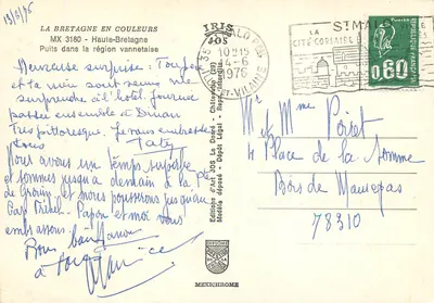 Kopiec w regionie vannetaise — Haute-Bretagne — Wydawnictwo Sztuki JOS — Rewers