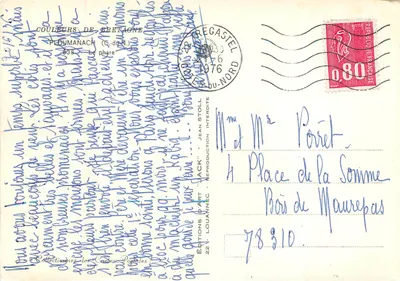 Molo Ploumanac'h — Kolorystyka Bretanii — Wydawnictwo Sztuki 'Jack' nr 22 — Rewers