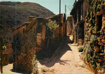 Castelnou (Próximo a Thuir) — Rua típica antiga — Edições Modernas « Théojac », n°66/577