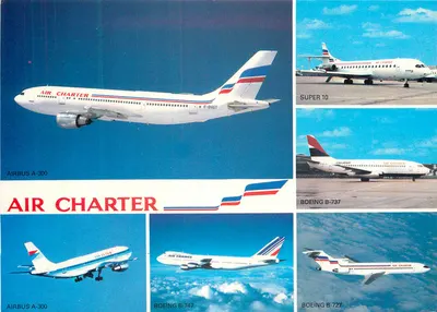 Frota de Air Charter — Air France e Air Inter — Edições P.L.