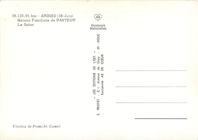 Salon Domu Rodzinny Pasteura — Arbois (Jura) — Wydawnictwo AS — Rewers