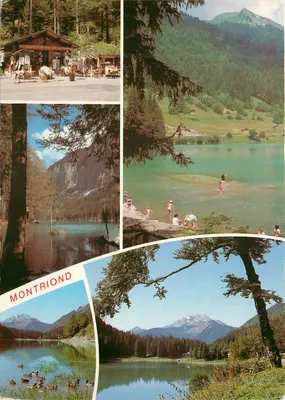 Lago de Montriond — Alta Saboia — Éditions Gil-Cliche Gardet SA