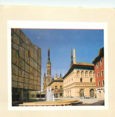 Plaza de la Seo — Zaragoza — Del Monte Postales