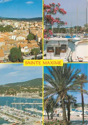 Sainte-Maxime — vista panorâmica e porto — Éditions Florian Mistral