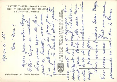 Jaskinia w Gardanne — Półwysip Alżyrski — Wydawca IRIS — Rewers