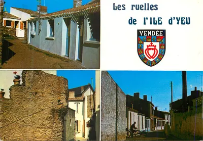 As ruas da Ilha de Yeu — Vendée — Éditions du Gabier