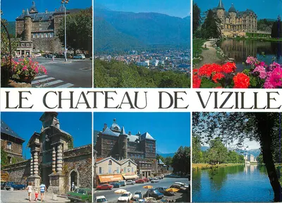 O Castelo de Vizille — vista panorâmica e detalhes arquitetônicos — Edições 38 AW 22