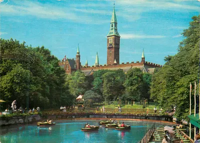 Copenhague — Tivoli — editor Tivoli