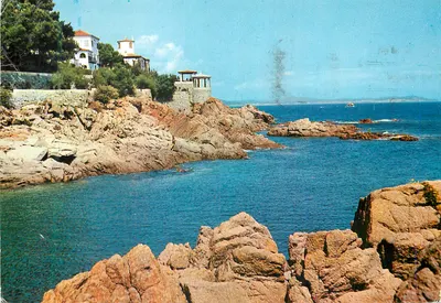 S'Agaro (Costa Brava) — detalhe da costa — Edições Ro-Foto, n° 565