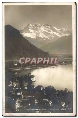 Veytaux | Chillon e Dentes do Meio-Dia — 1759 — Veytaux