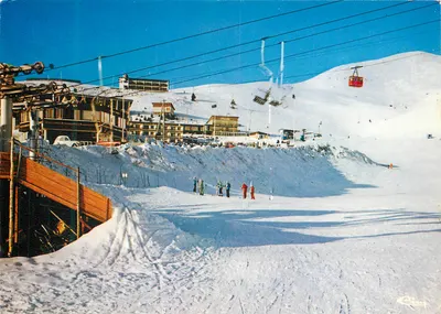 Chamrousse — Teleférico e pistas de esqui do Recoin — editor Combière Imprimeur Mâcon