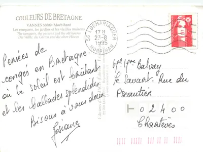 Vannes — De muren, de tuinen en de oude huizen — Edities AJACK — Achterkant