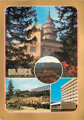 Bojnice — Castelo, zoológico e hotel — Nakladatelství Právo Bratislava