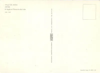 Valle de Arán — Arties — Pelayo, Campaña-Puig-Ferrán — Rewers
