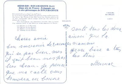 Rocamadour — 2. miejsce we Francji — AS — Rewers