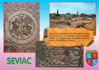 Seviac — Villa gallo-romana recentemente descoberta — S.A. APA-POUX - ALBI, n° S. 7