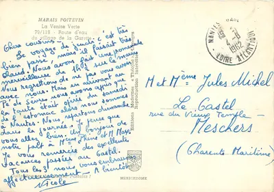 Mulino abbandonato — La Venise verte, Marais Poitevin — Edizioni Moderni — Verso