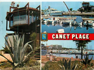 Canet Plage — Diversos aspectos do porto — Edições Dino