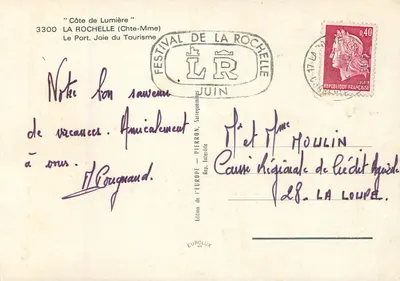 Porto de La Rochelle — Festival de La Rochelle — Edição Eurolux — Verso