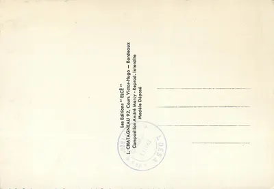 Koła Aravis — Wysokie Savoie — Wydawca André Marcy — Rewers