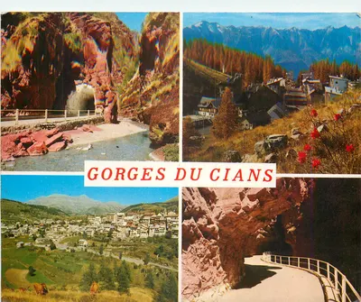 Gorges do Cians — Alpes-Maritimes — Edições Gilletta