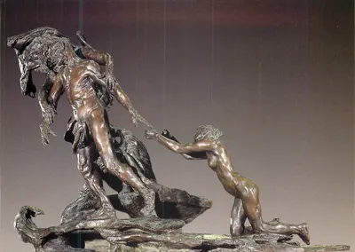 A Maturidade — escultura em bronze — Museu d'Orsay