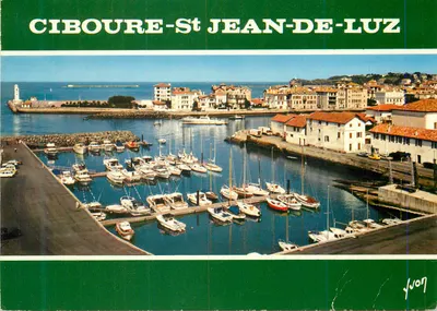 Ciboure-Saint-Jean-de-Luz — Porto de lazer — Edições d'arte Yvon