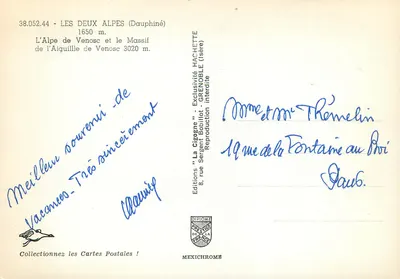 La Gigogne — Vista panorâmica — Éditions "La Cigogne" — Verso