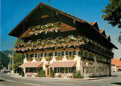 Hotel Wolf — Oberammergau — editor Dr. Greiff, n° 5011